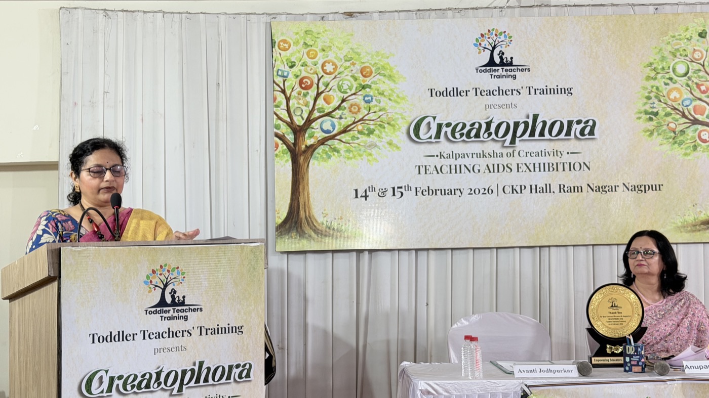Creatophora Teaching Aids Exhibition 2026 at CKP Hall, Ram Nagar, Nagpur