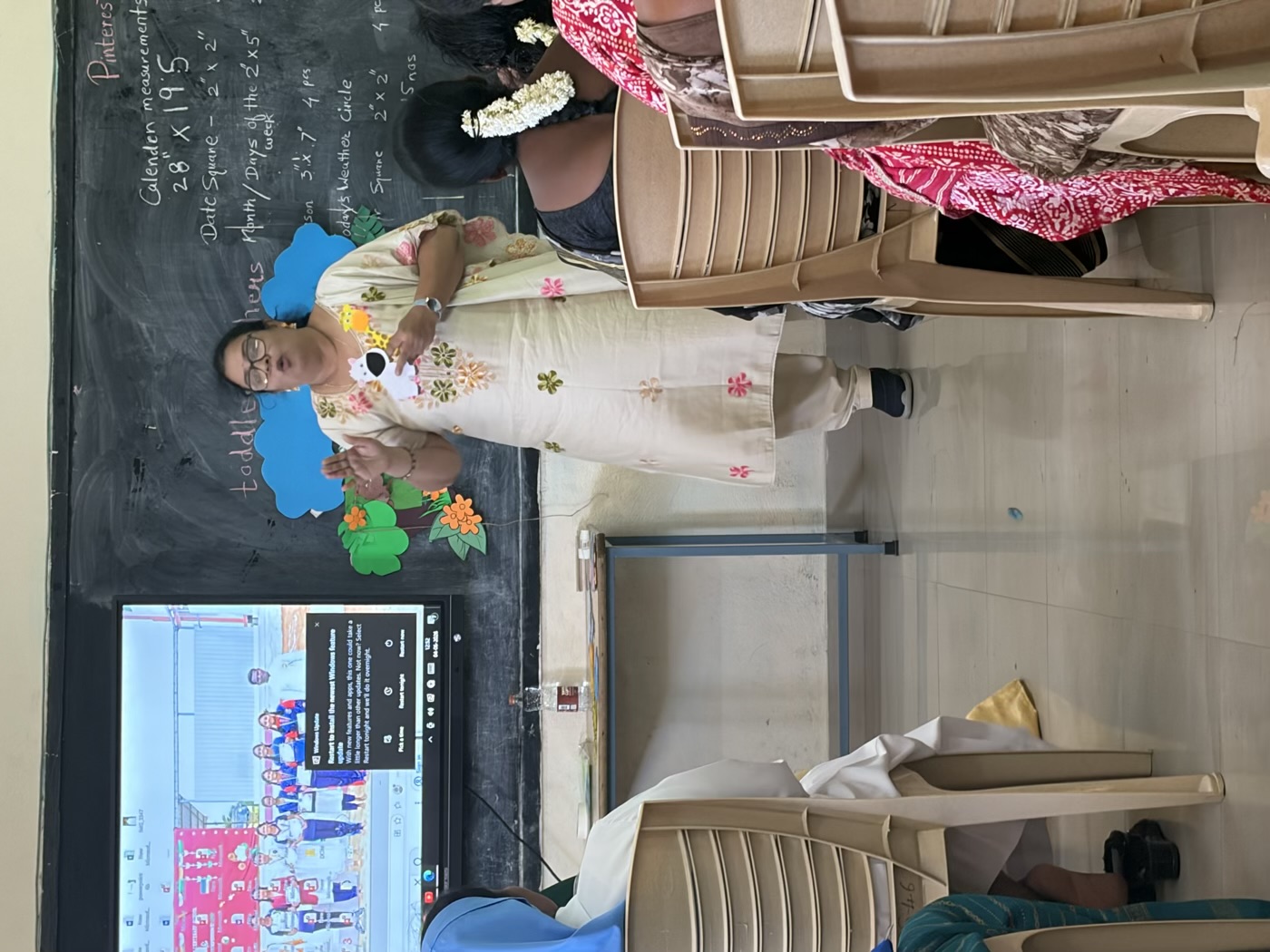 A teacher training workshop in progress at Toddler Teachers Training
