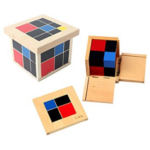 Binomial and Trinomial Cube